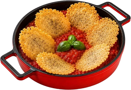 Parmesan Chips at Pasta Pot