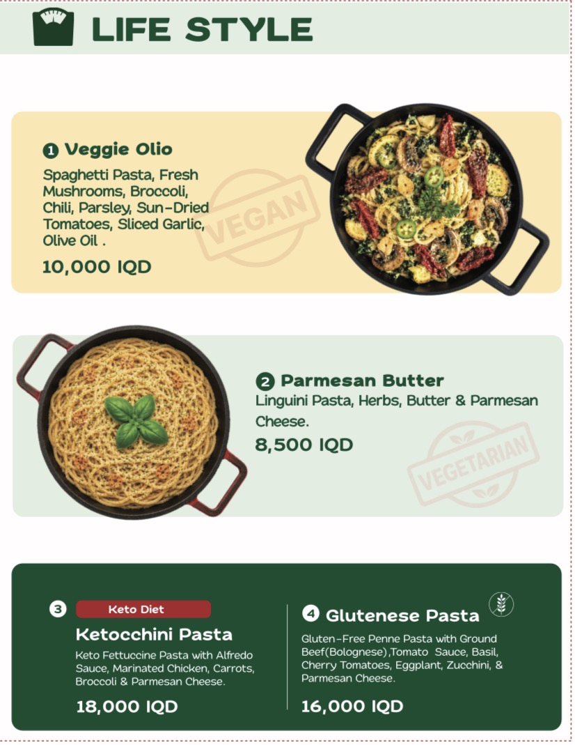 Menu page 6