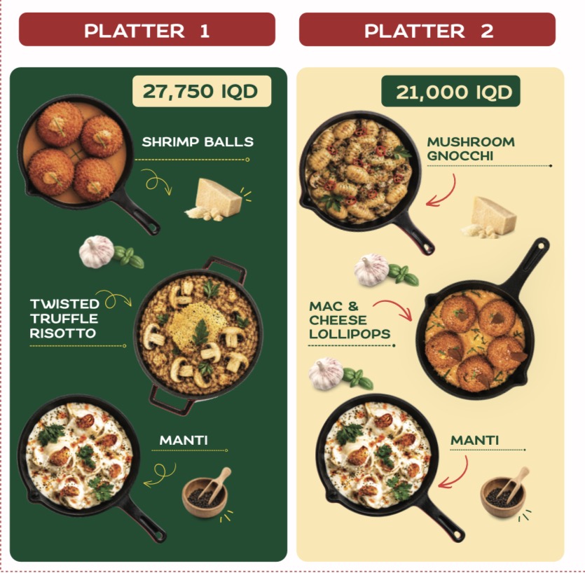 Menu page 3